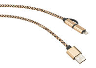 HDMI 케이블 면은 USB 연결관 보호/미화를 위해 소매를 달을 땋았습니다