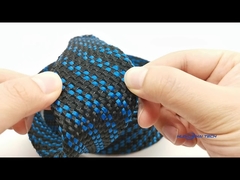 화염 retardant 케이블 관리 케이블 허리 보호를 위해 엮은 수갑