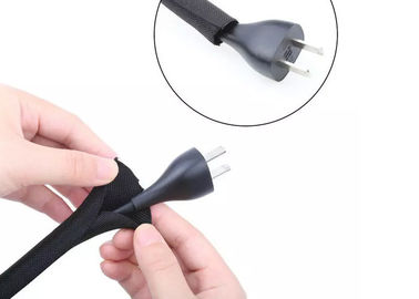 쪼개지는 폴리에스테 애완 동물 팽창할 수 있는 땋는 소매를 다는 주문 걸이 및 루프 마감