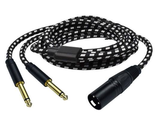 저항하는 방열 마포를 소매를 다는 HDMI PP 면 땋는 케이블